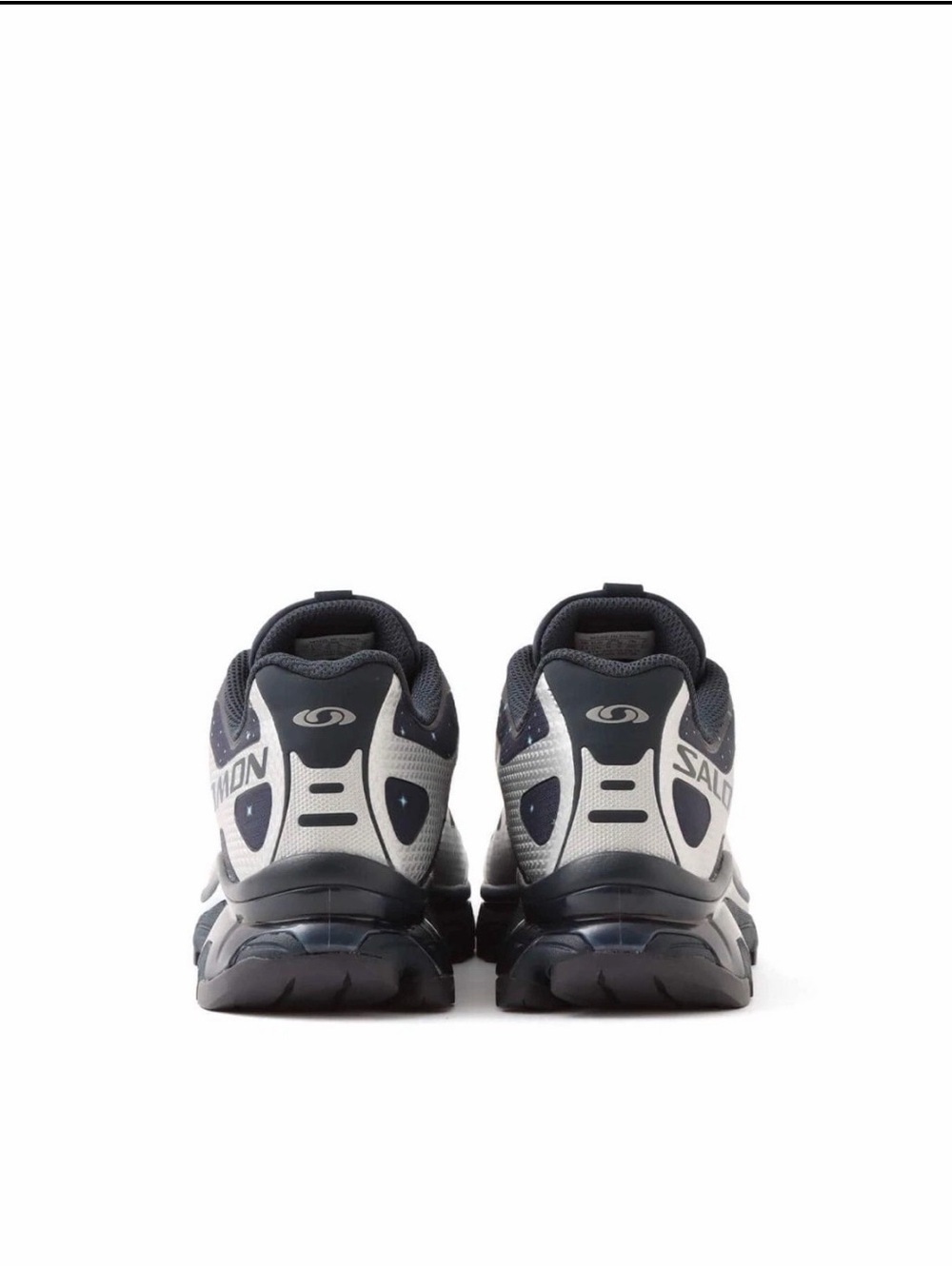 SALOMON × atmos XT-4 OG GORE-TEX Carbon Silver Cosmic Sky Trail Sneaker NWOT - Picture 8 of 10